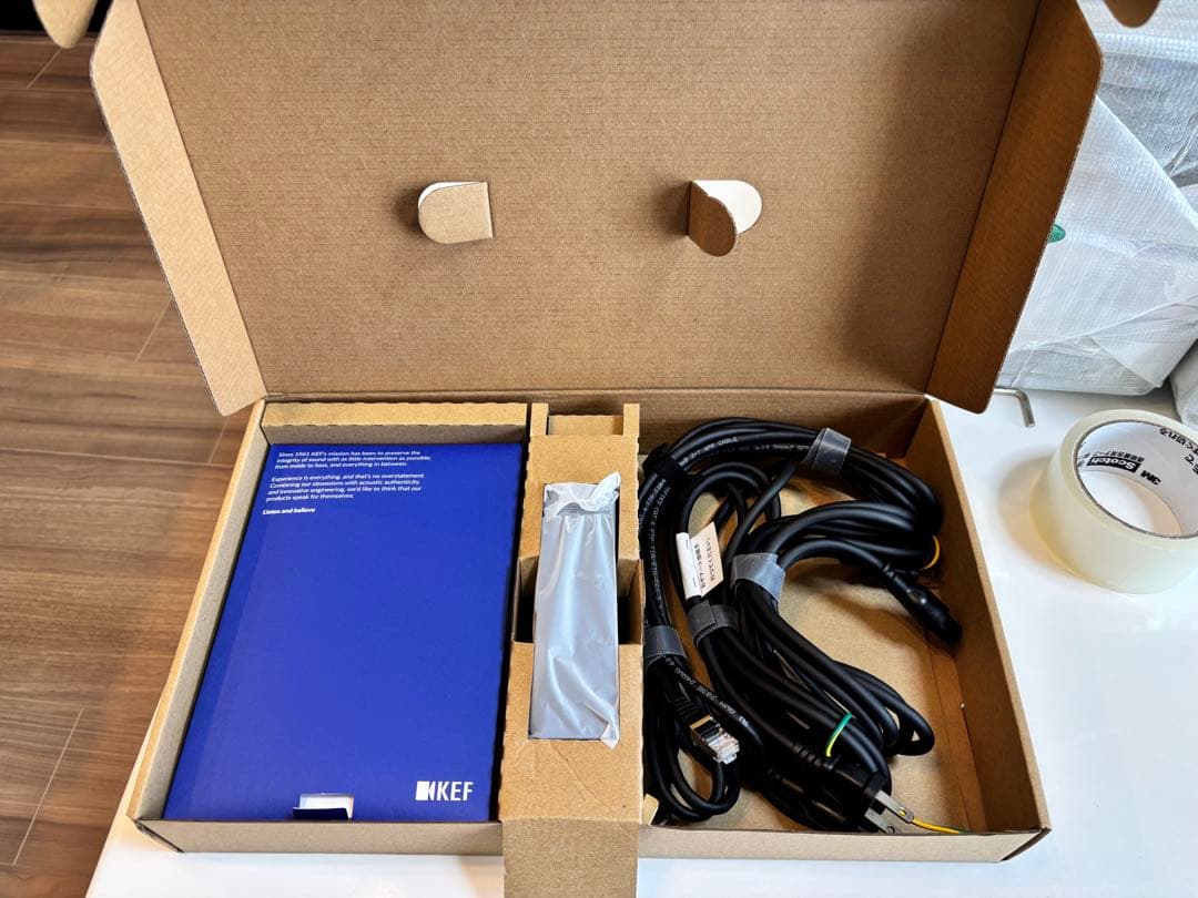 KEF LSX Ⅱ ワイヤレスHiFiブックシェルフスピーカー カーボンブラック