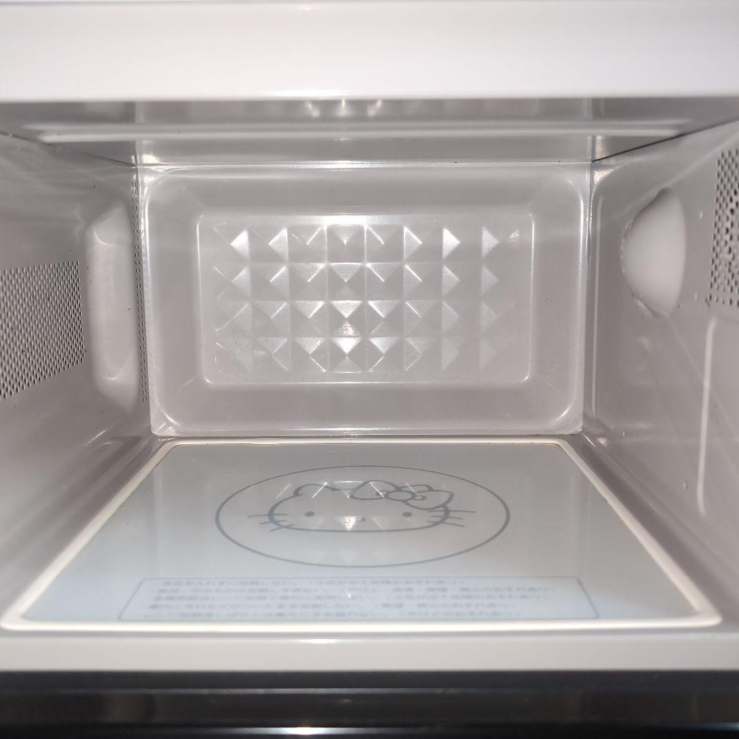 ハローキティ × ヤマダ電機 電子レンジ RMW-S18D1 限定品 17年製