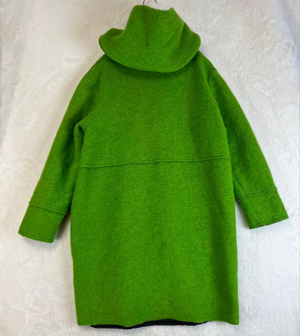 ふさえ様　イタリア製 Sliver knit coat 圧縮ウールコート