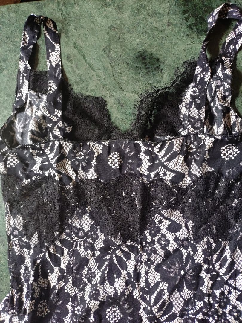 新品 ドルチェアンドガッバーナ Dolce&Gabbana シルク レース花柄