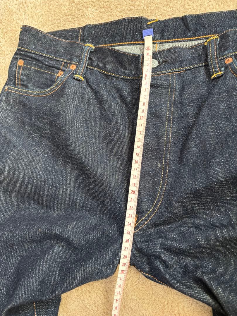 【超美品 レア】正規品 EVISU デニムNO.2 2000 日本製 白ペイント