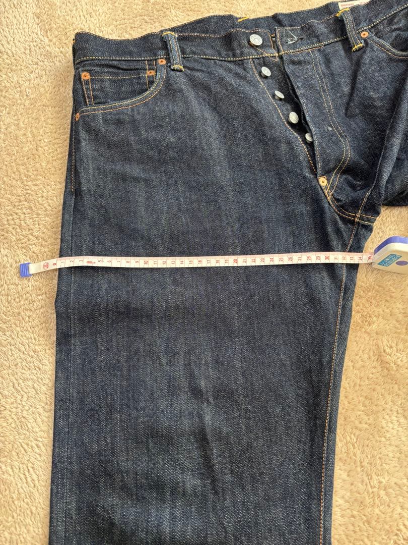 【超美品 レア】正規品 EVISU デニムNO.2 2000 日本製 白ペイント