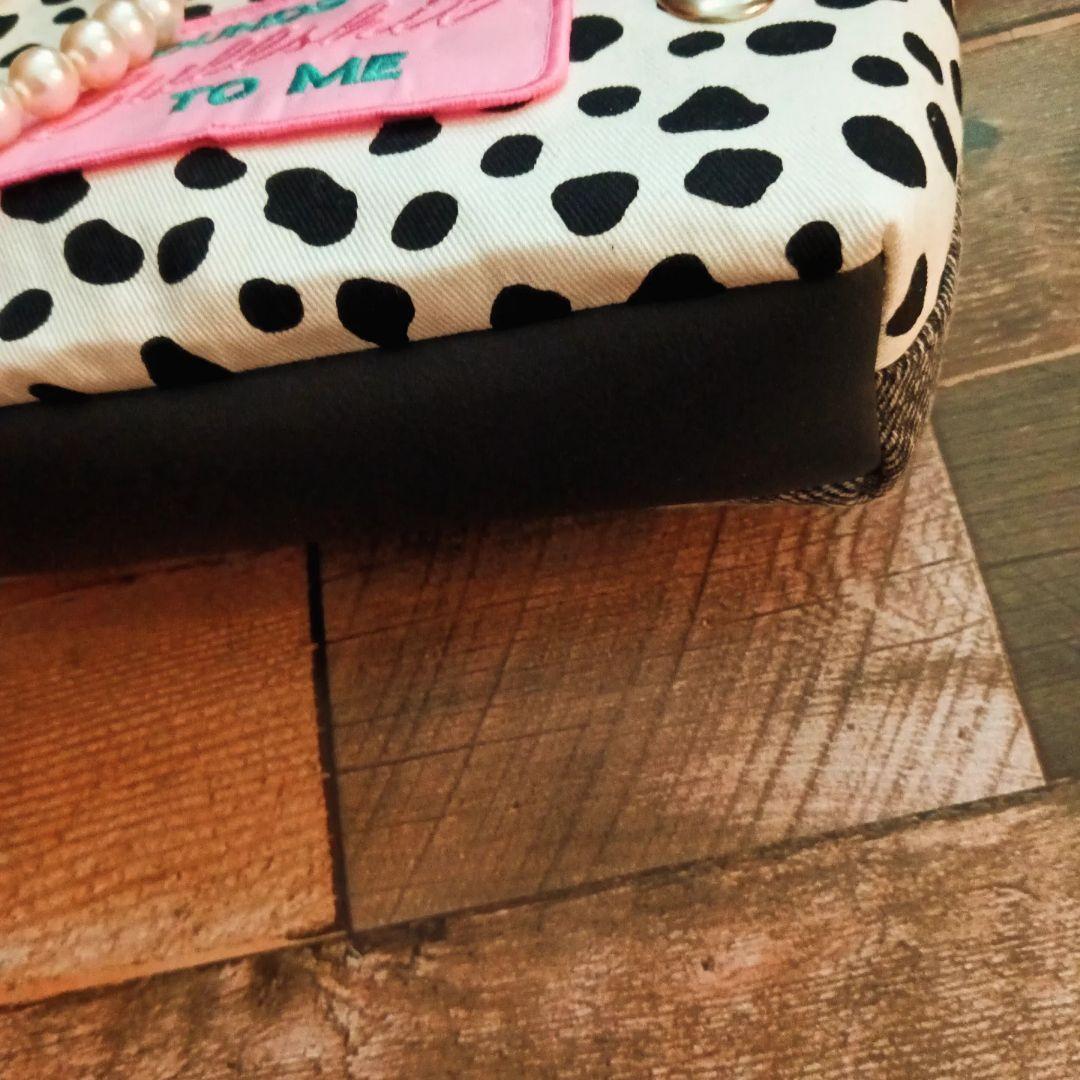 デニムリメイク　ショルダーバッグ　ハンドメイド