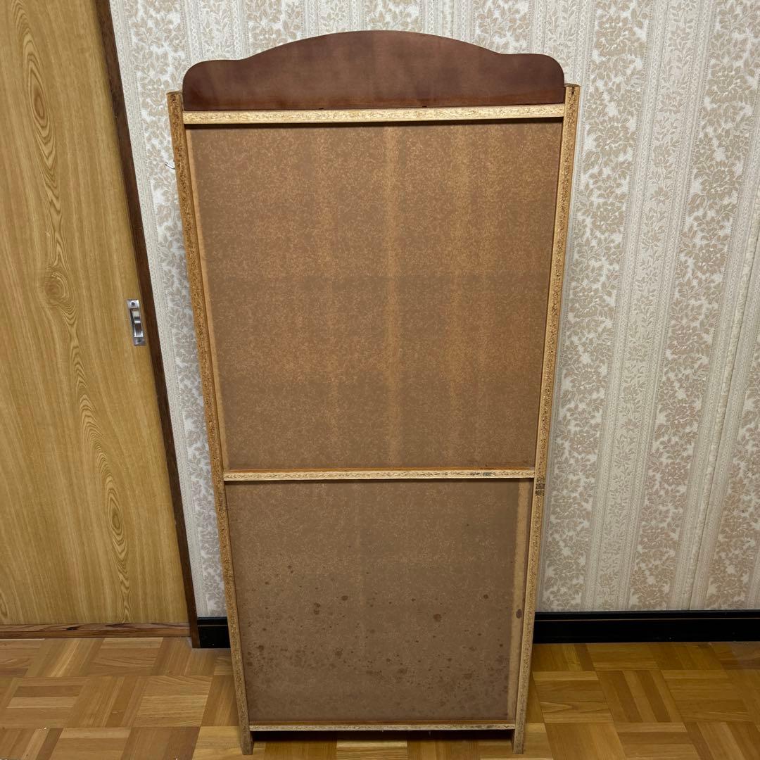 Teddy Land 木製 5段シェルフ　飾り棚　本棚　ラック　昭和レトロ