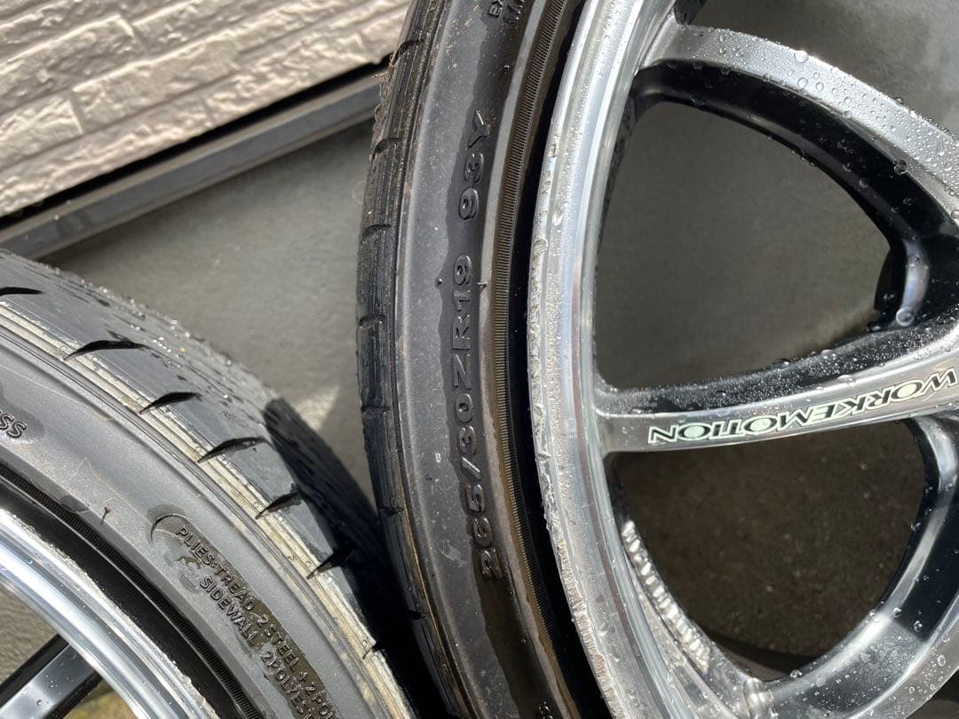 23708　WORK EMOTION D9R 19インチ10.5J