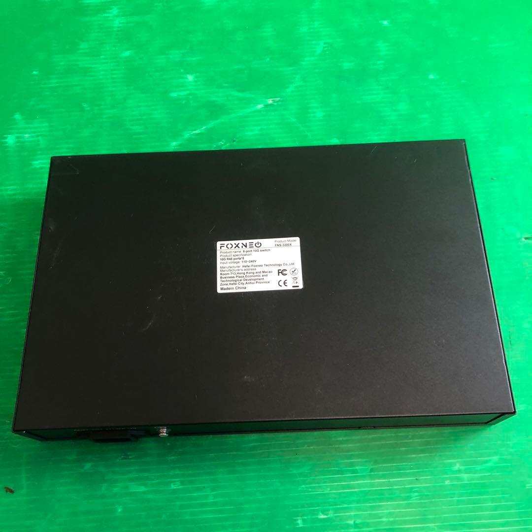 FOXNEO 8ポート スイッチングハブ FNS-3200X 通電確認のみ