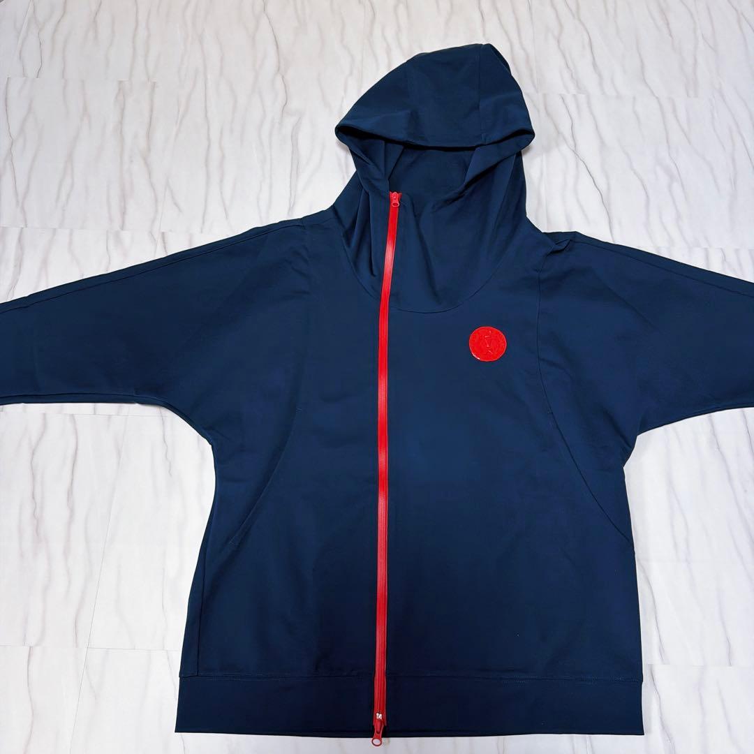 《美品》BEAMS GOLF × merph パーカー 変形 ネイビー XL