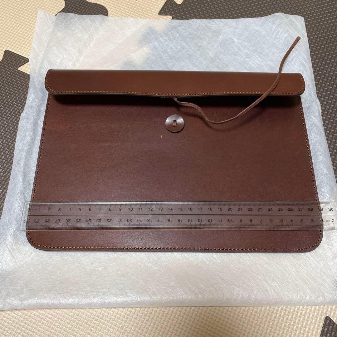 本革タブレットケース iPadPro/Air対応 11インチ モカ 高級
