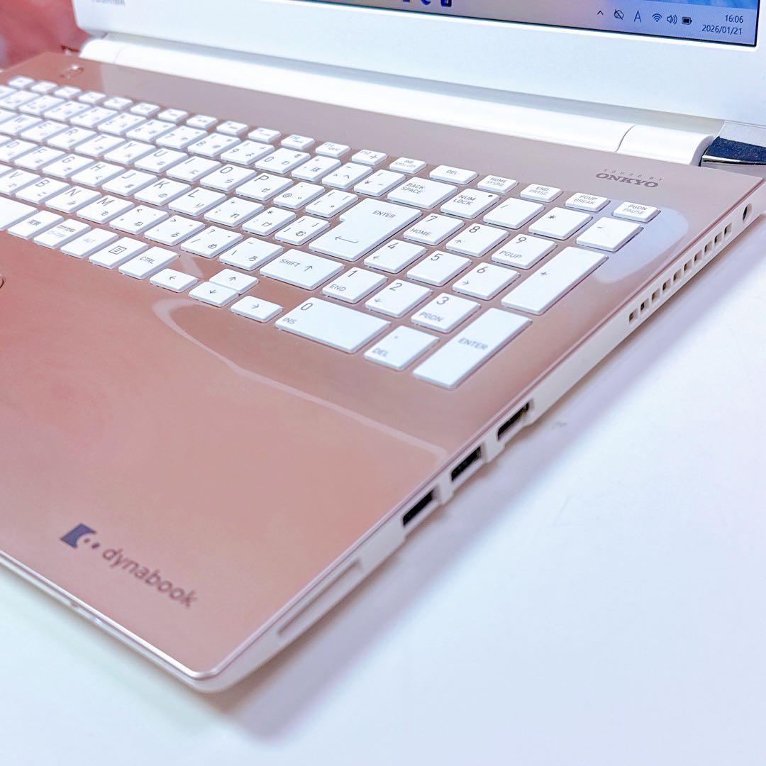 美品✨新品SSDで爆速✨ windows11 ノートパソコン✨オフィス カメラ