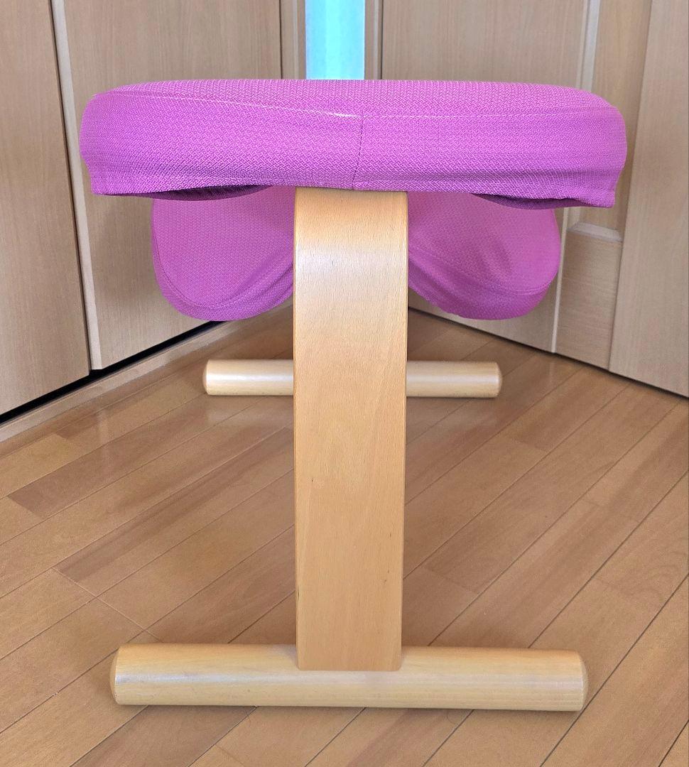 【Rybo】リボ バランスイージーチェア　カバー付き 木製フレーム　健康用品