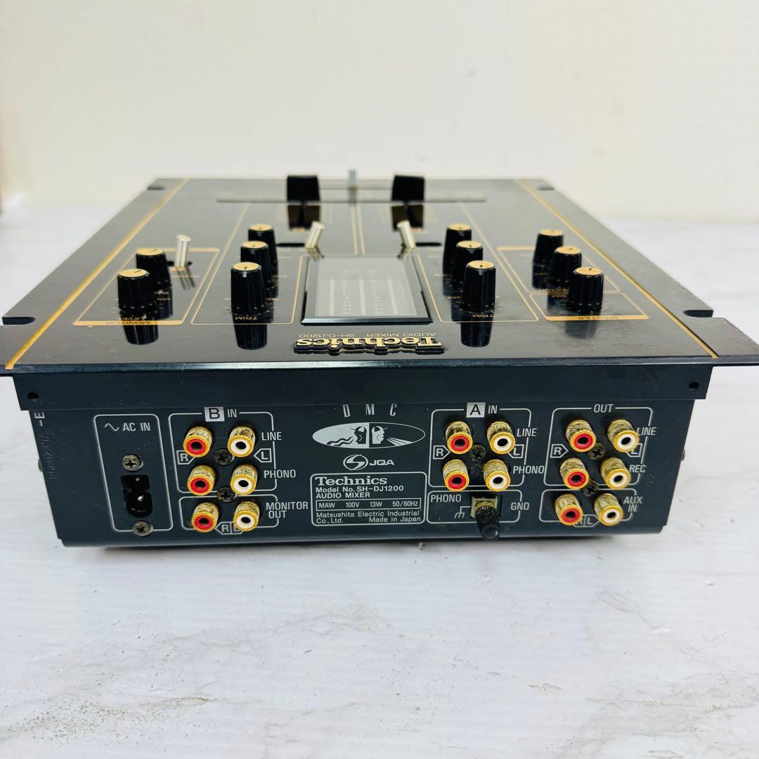 Technics　SH-DJ1200　DJミキサー　動作品