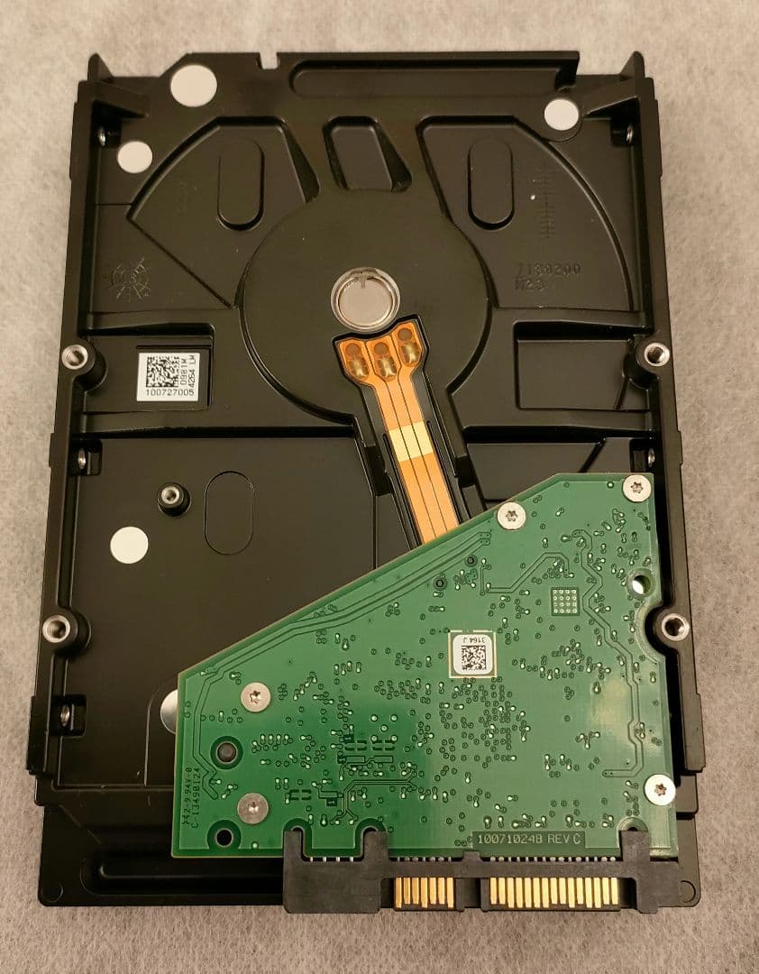 【稼働401時間】4TBハードディスクSeagate ST4000-DM000