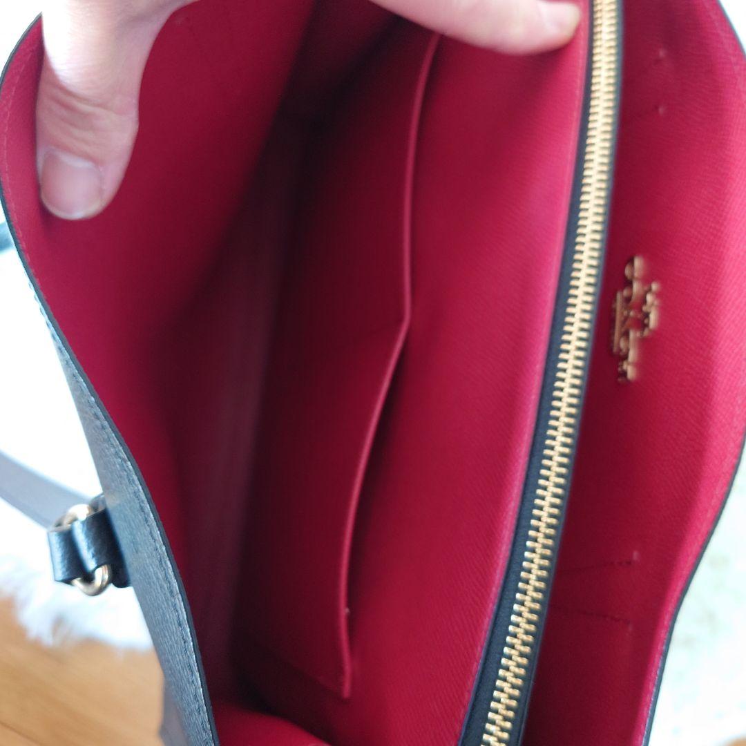 ✨極美品✨COACH 黒 レザー トートショルダーバック通勤 C4078