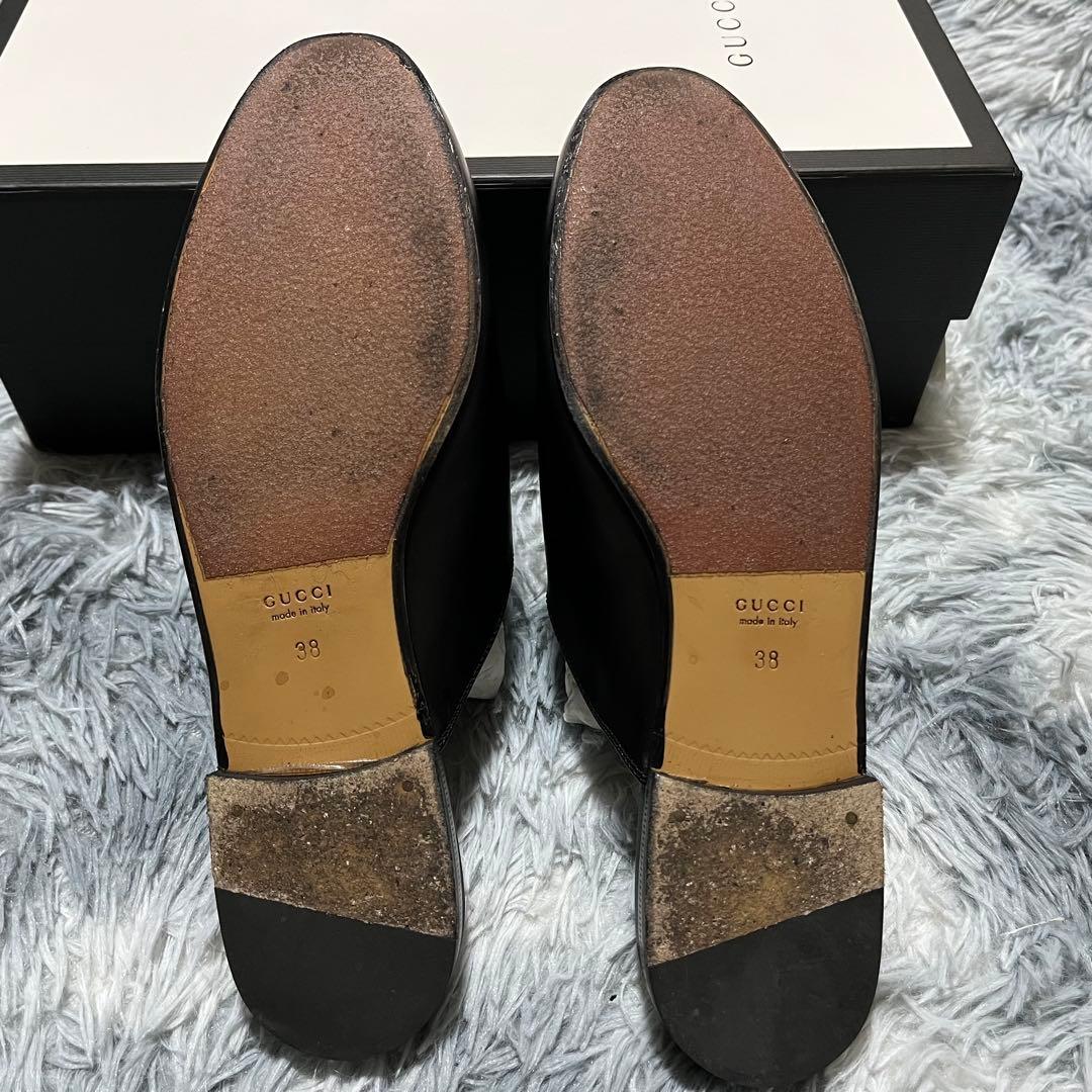 美品　GUCCI ホースビットローファー　ミュール　プリンスタウン スリッパ