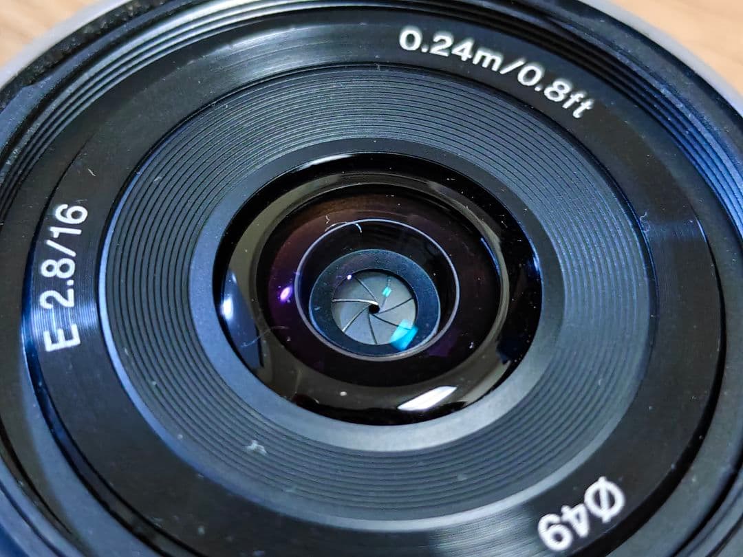 ソニー　E 16mm f2.8 フィッシュアイコンバーターセット