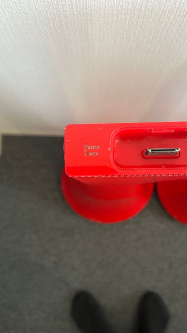 【超美品】Parrot Zik レッドスピーカー(動作確認済)リモコン付