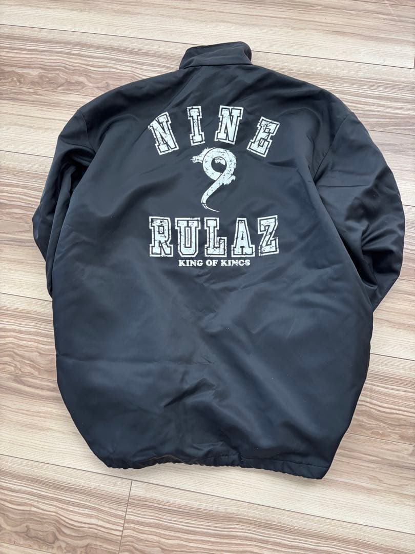 Nine Rulaz ナイロンジャケット XL ブラック