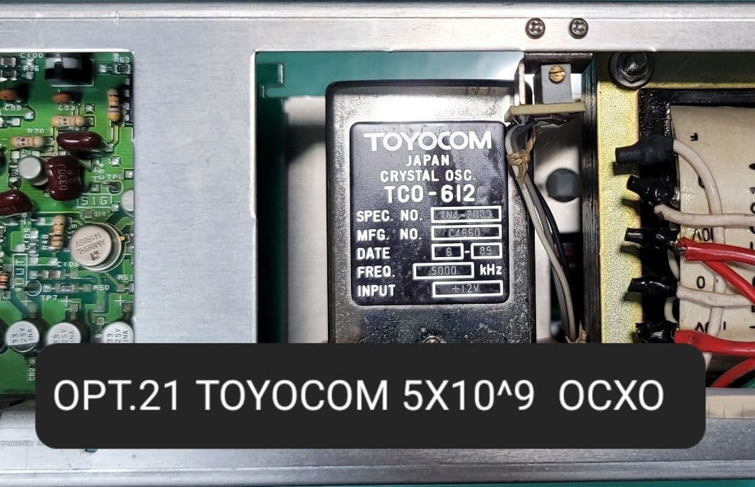 整備品 R5361FREQUENCY COUNTER 0.2mHz-1GHz