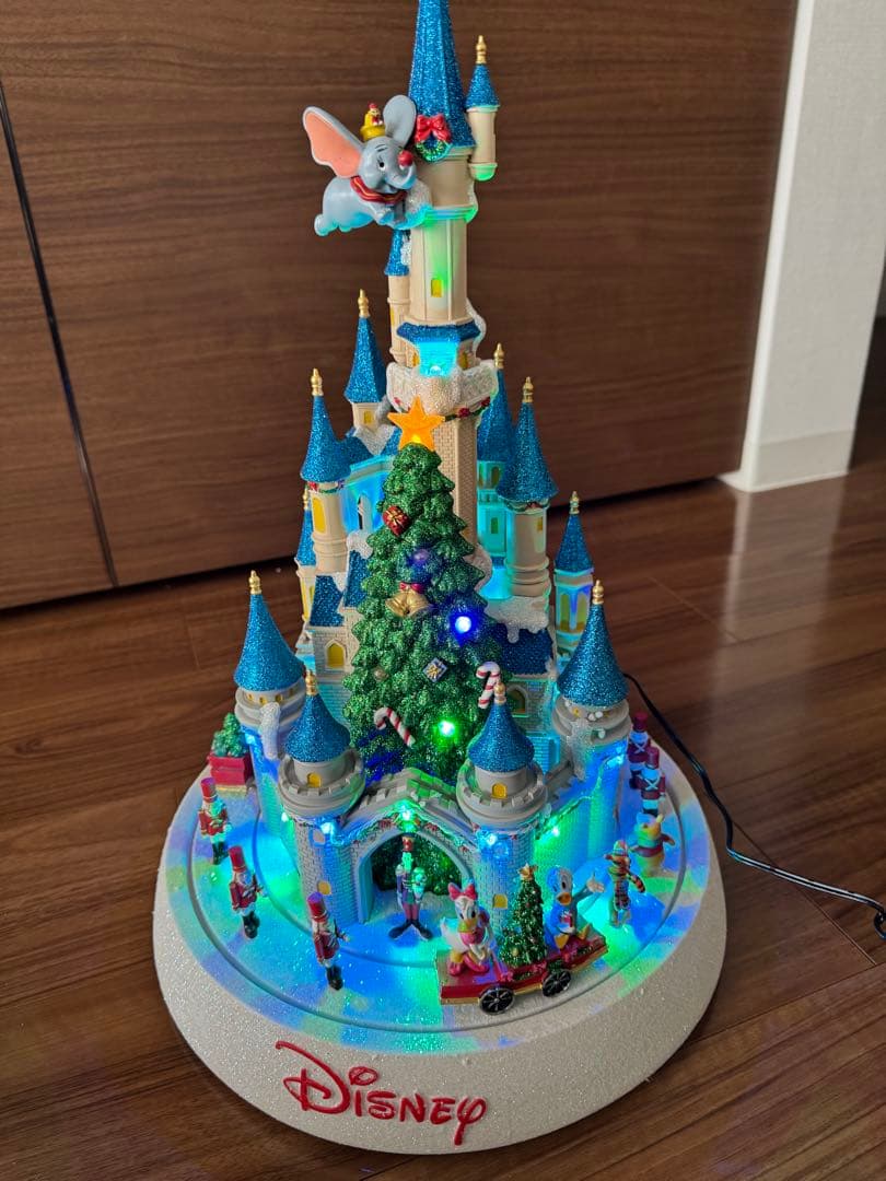 海外ディズニー クリスマスツリー LEDライト ミュージック