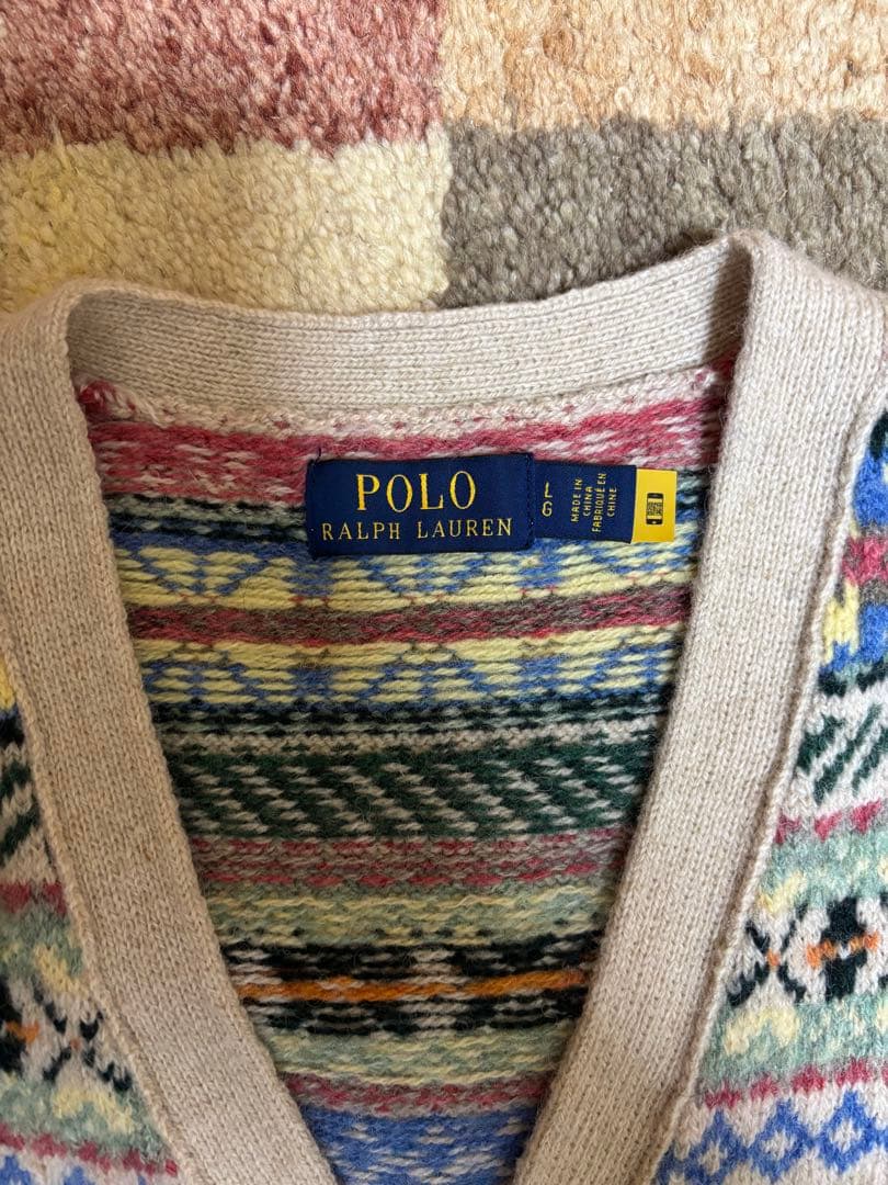[新品未使用品]Polo Ralph Lauren ノースリーブニットベスト L