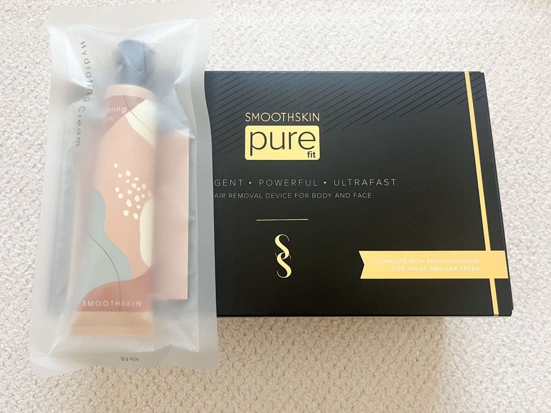 【新品未開封】SMOOTHSKIN pure fit 家庭用光脱毛器　クリーム付