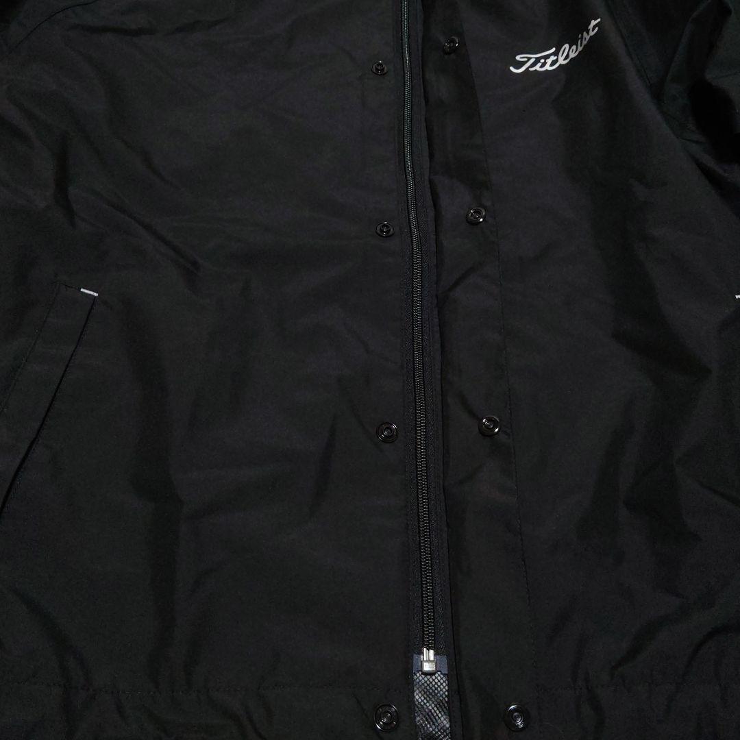 Titleistタイトリスト 黒 LLサイズ レインウェア【美品】