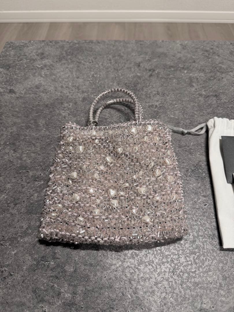 完売品　アンテプリマ　クオーリ ペルラ グリッター　ローズシルバーゴールド