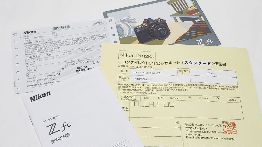 ✡ニコン Zfc ボディ シルバー 美品☆延長保証書有 使用少☆オマケ品有