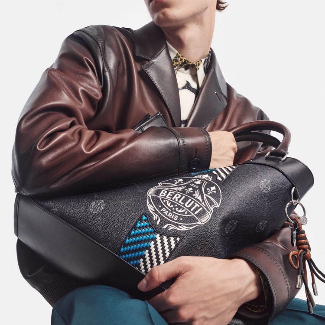 BERLUTI ベルルッティ結びキーリング・バッグチャーム