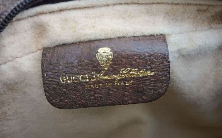 Old Gucci GGパターン シェリーラインショルダーバッグ