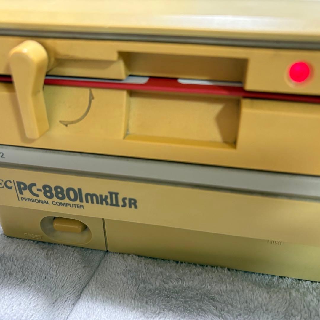 PC-8801mk2SR本体 キーボード ユーザーズガイド マニュアル