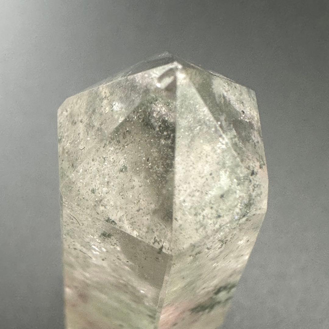 【希少】ガーデンクォーツタワー淡ピンクレアクォーツインファントムフラワー