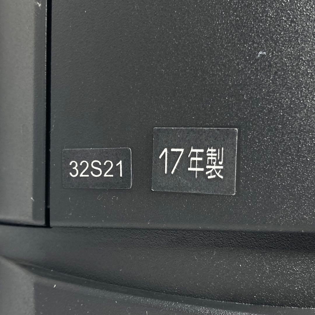 極美品 東芝 REGZA 32インチ液晶テレビ 32S21 2017年製