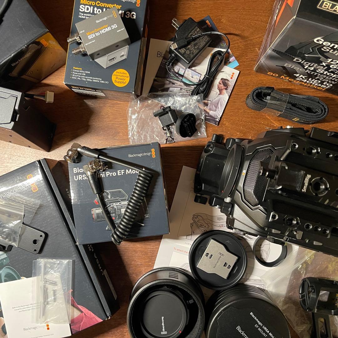 フルセット Blackmagic URSA 12K 8K 120P PYXIS