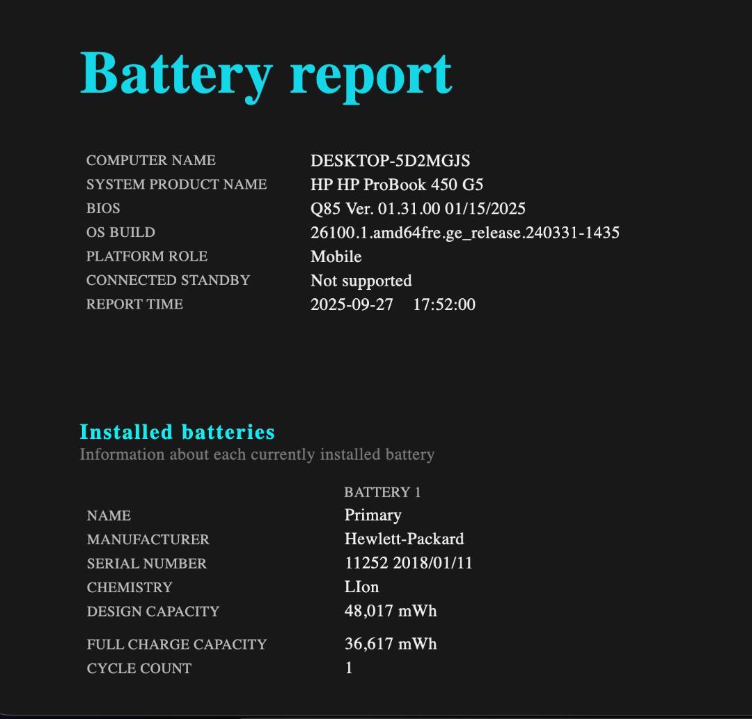 高速、高性能、HP Probook 450 G5、8GB、128GB+500GB