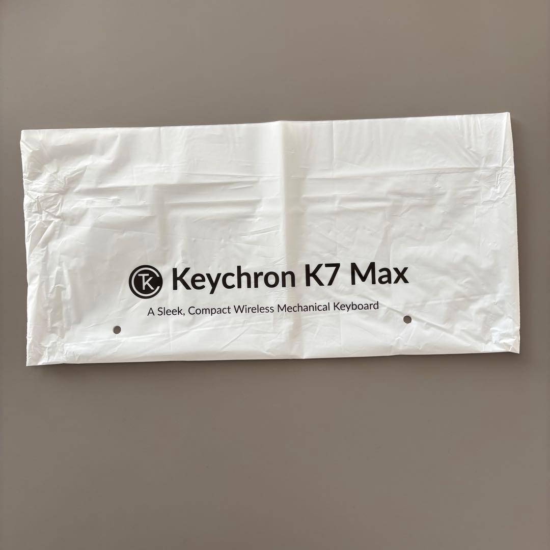 Keychron K7 Max QMK/VIA（赤軸、US配列）