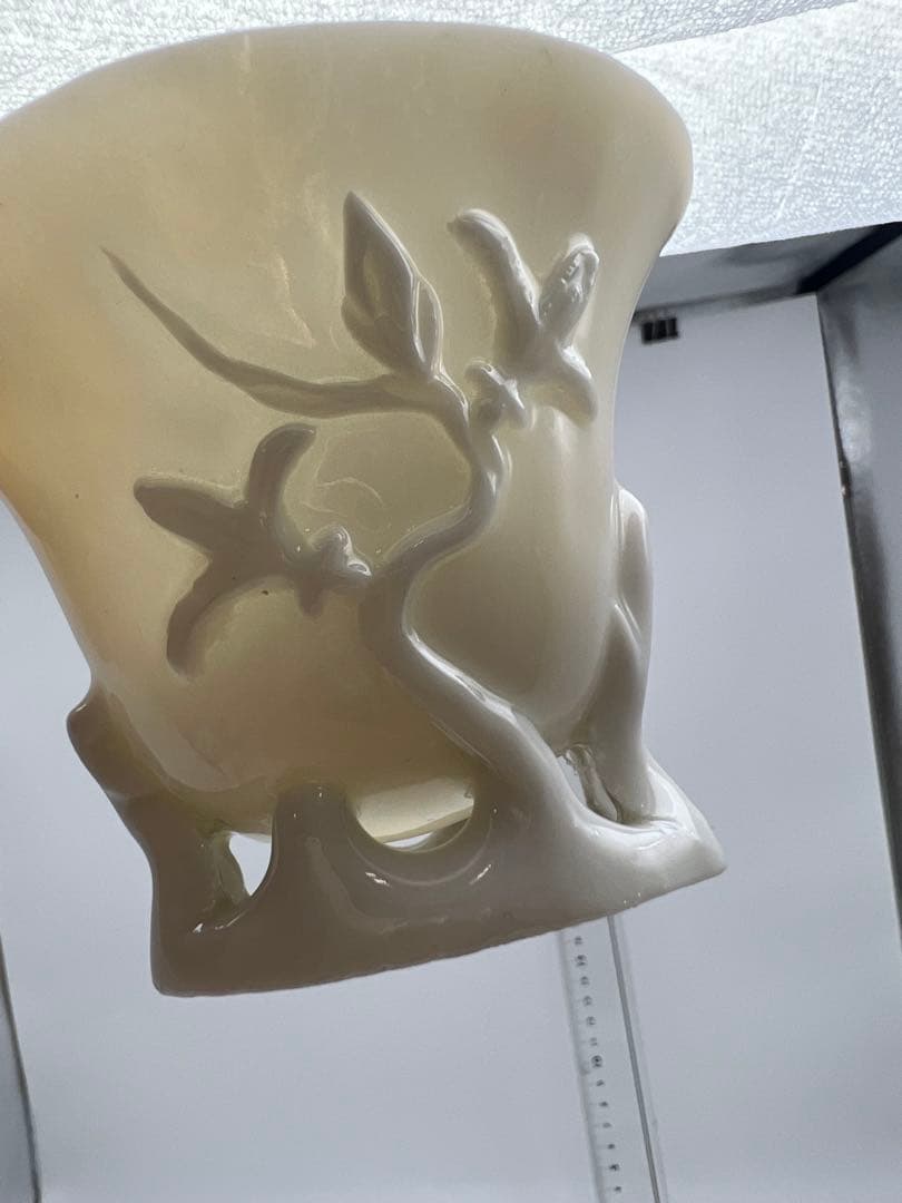 中国明朝か清朝德化窯杯茶道具骨董古美術　コレクション唐物　アンティーク青磁　江戸