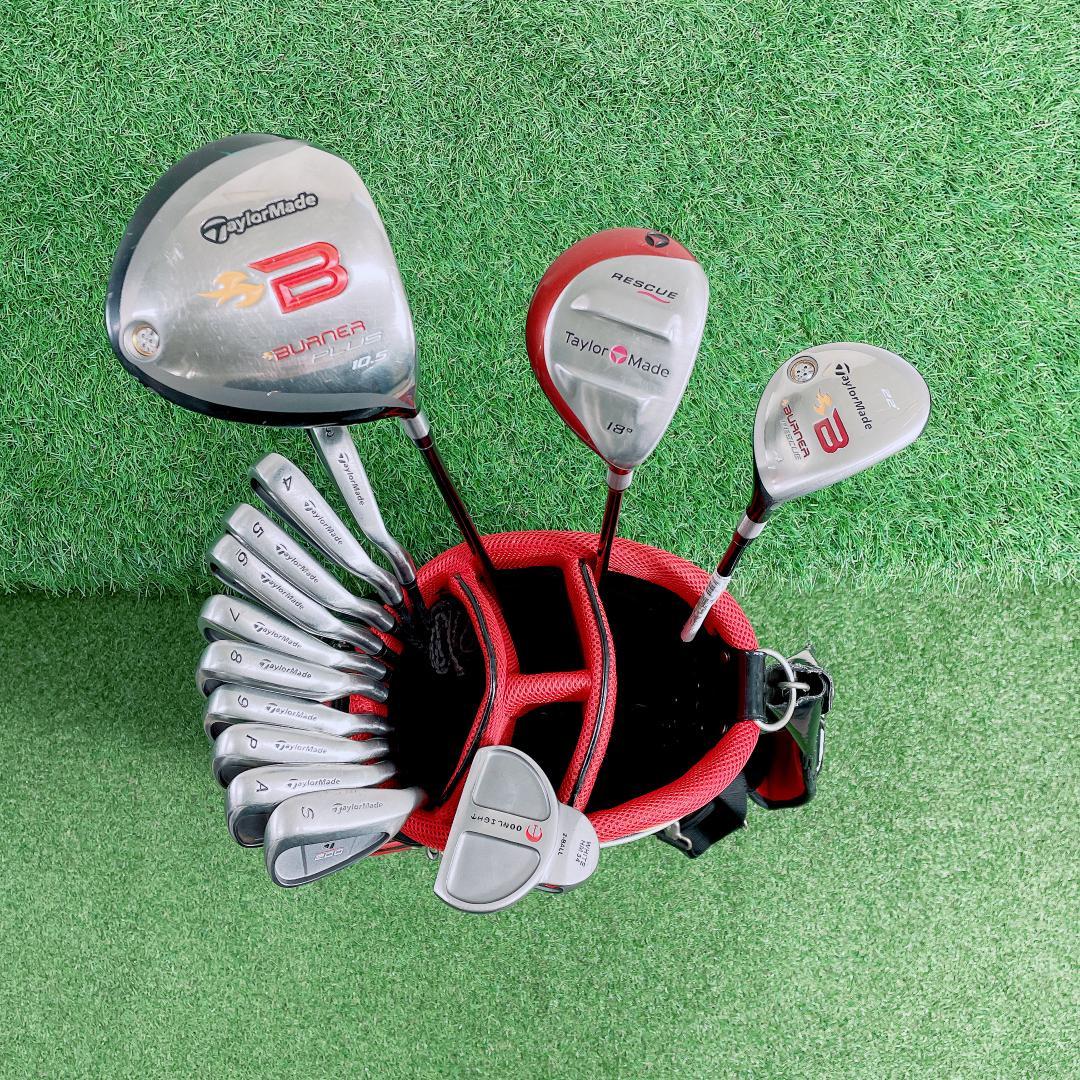 テーラーメイド BURNER PLUS メンズ ゴルフクラブ 14本　N2205