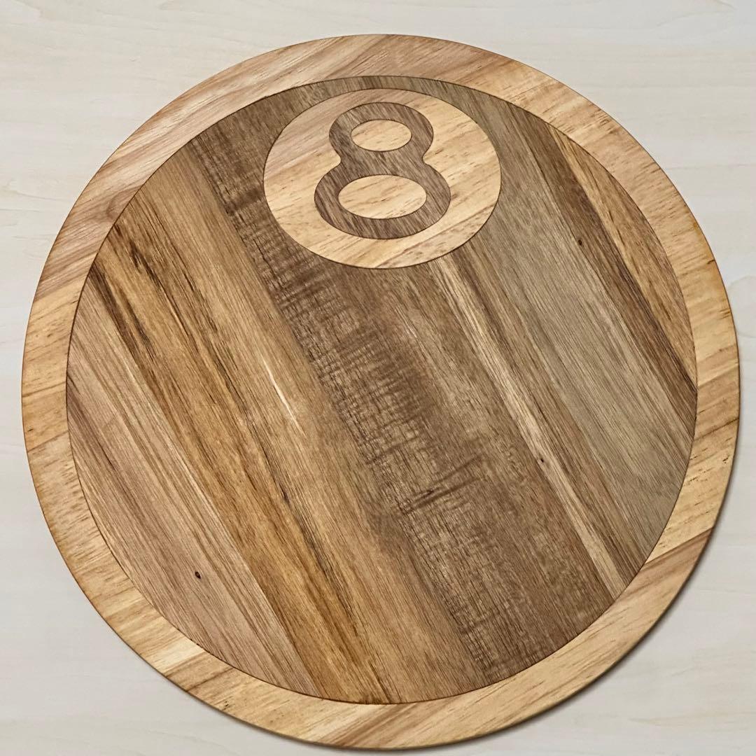 【希少】StussyWooden 8 Ball Board Multicolor