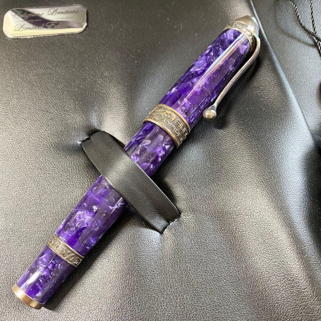 アウロラ　限定万年筆　オチェアーノインディアーノ　EF