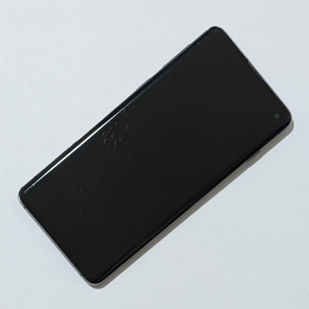 Galaxy S10 SCV41 プリズムブラック au SIMロック解除品