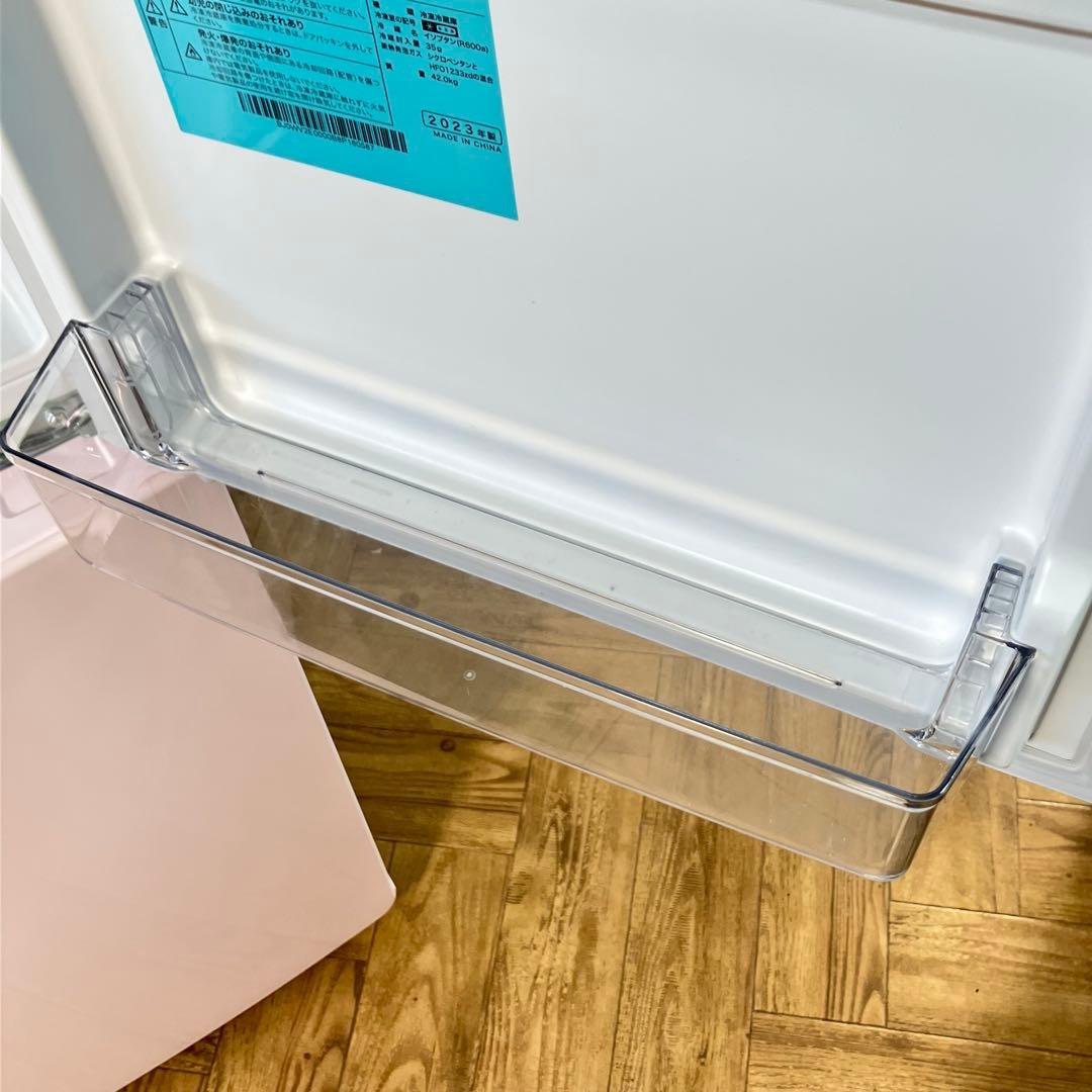 【美品】高性能パステルピンクインテリア冷蔵庫✨　ハイアール　一人暮らし