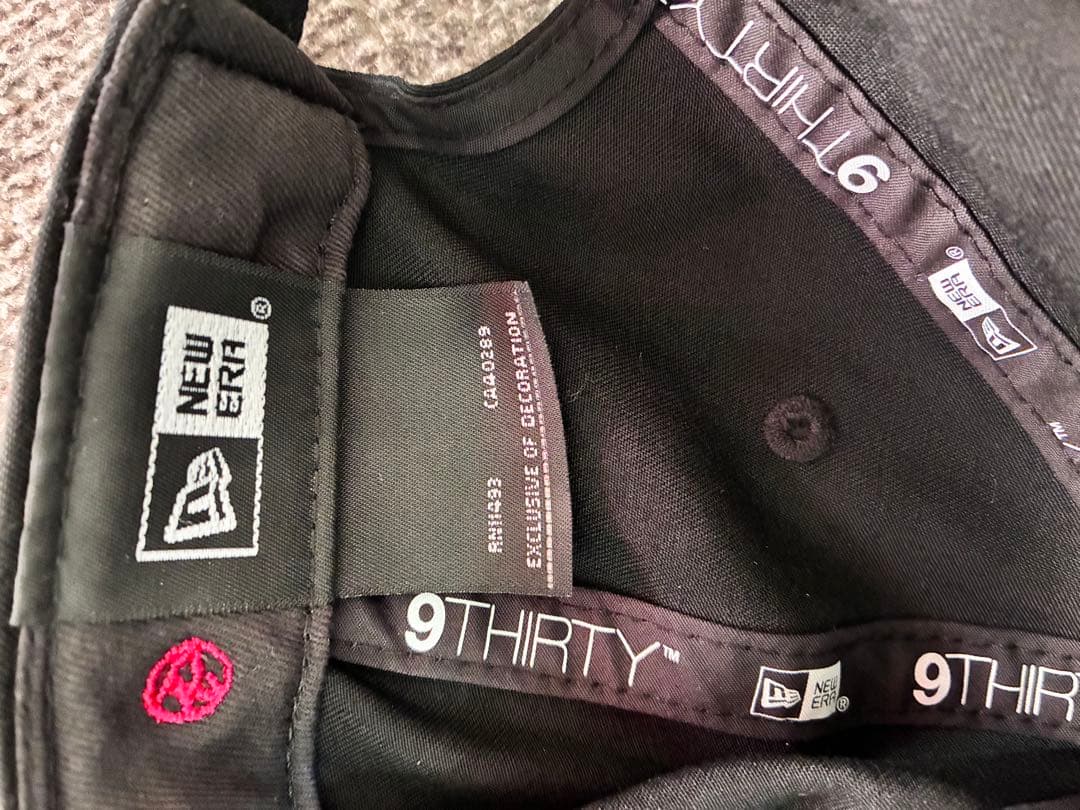 YOHJI YAMAMOTO×NEW ERA 9THIRTY BLACK CAP