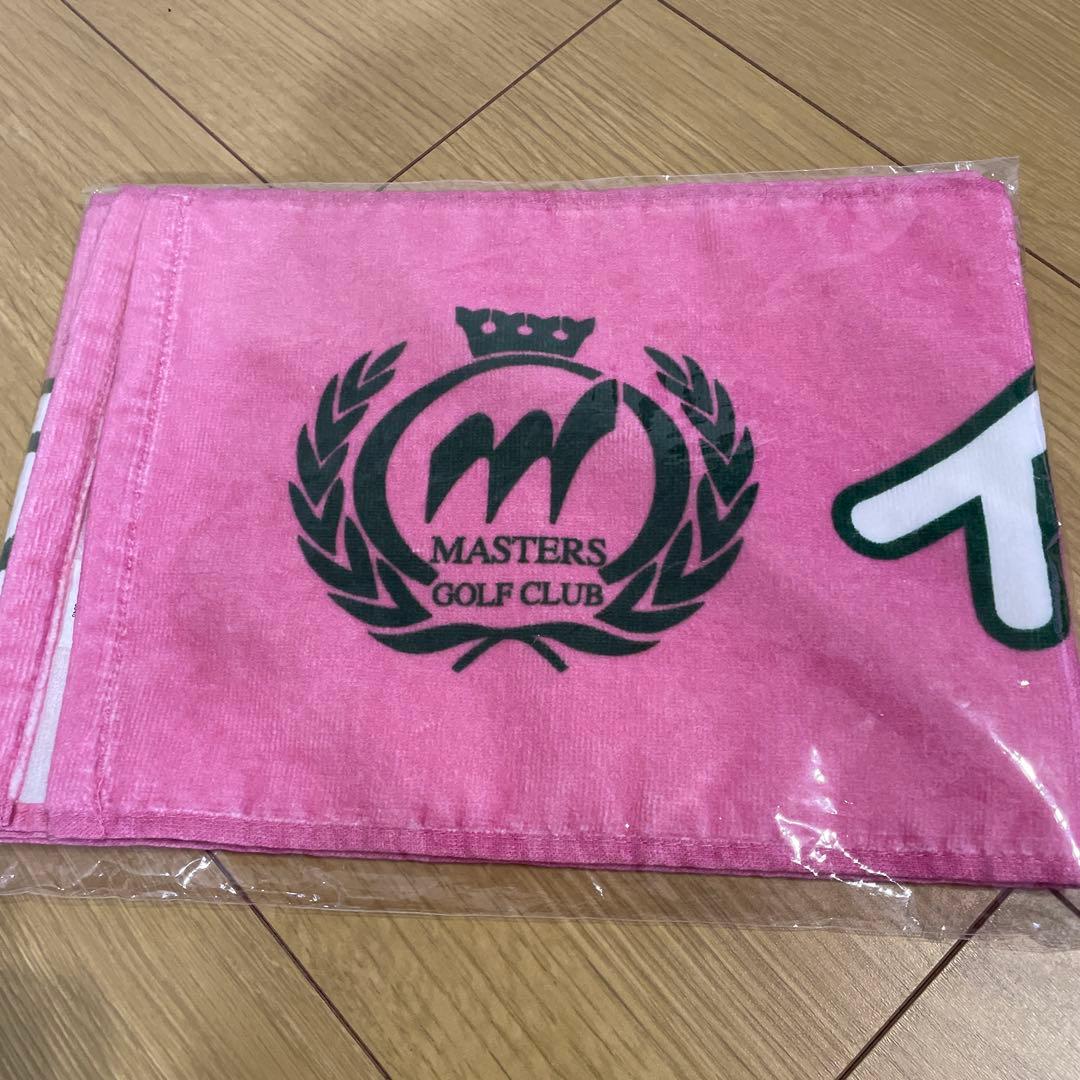 イボミ 最終戦マスターズゴルフでのサイン入りキャップと引退記念タオル 1枚