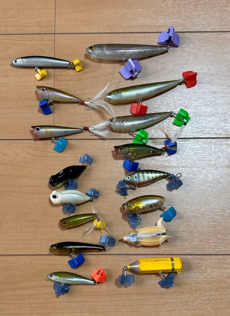 ブラックバス　ルアーセット