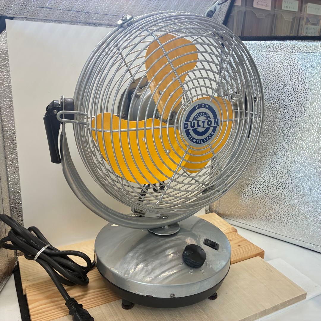 【レトロ】ダルトン DULTON サーキュレーター　スチール製 換気 扇風機