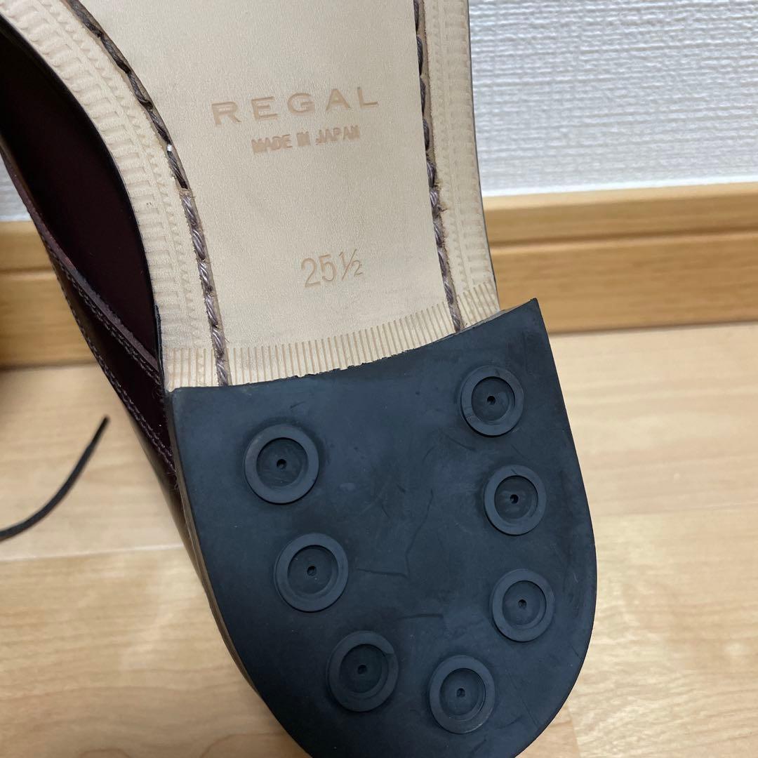 【新品】リーガル REGAL Y129 Uチップ 25.5 濃茶