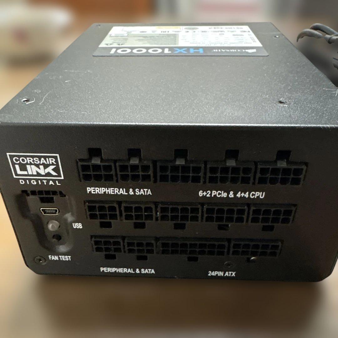 CORSAIR HX1000i 電源ユニット 1000W