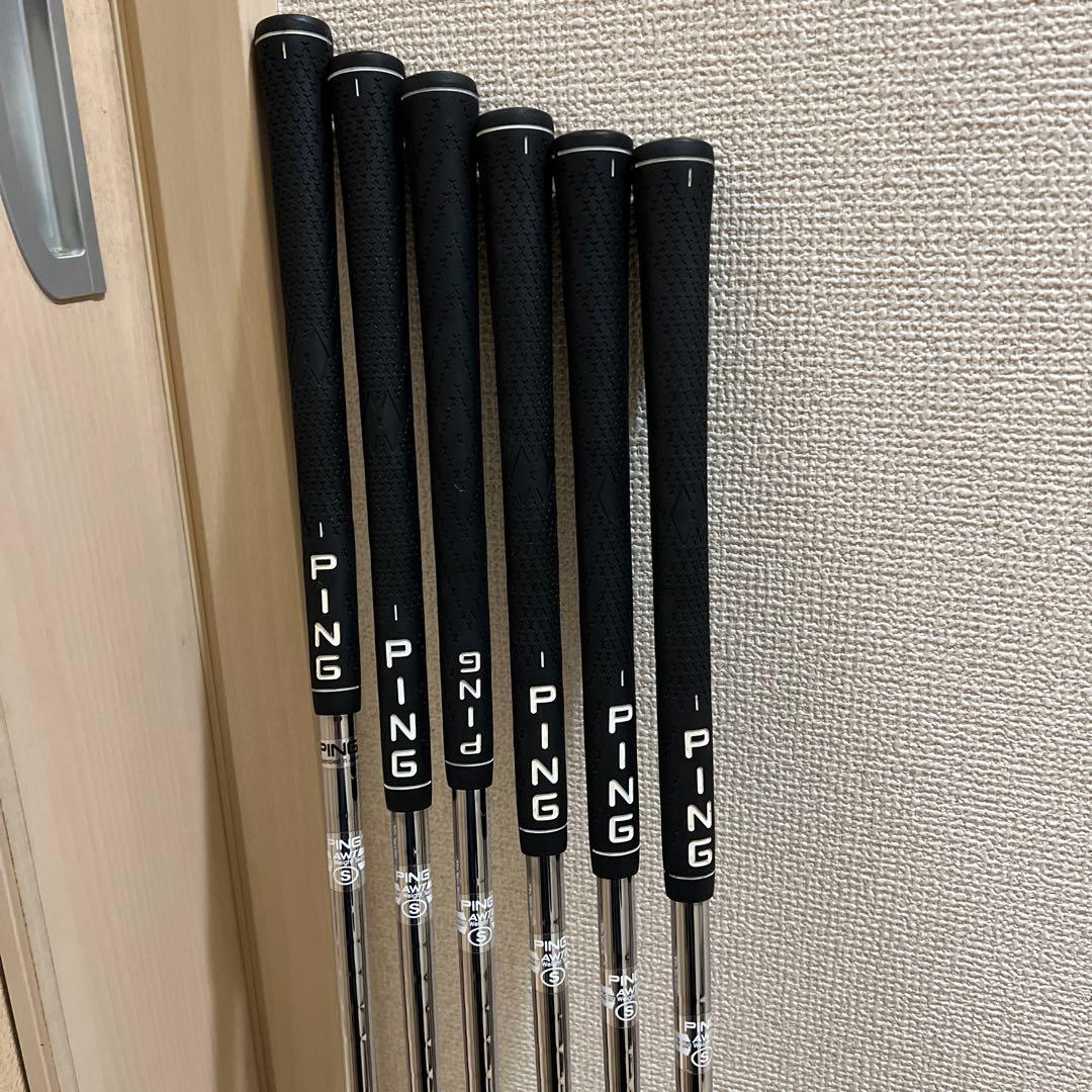 PING G10 アイアン 5-W 6本 AWT S