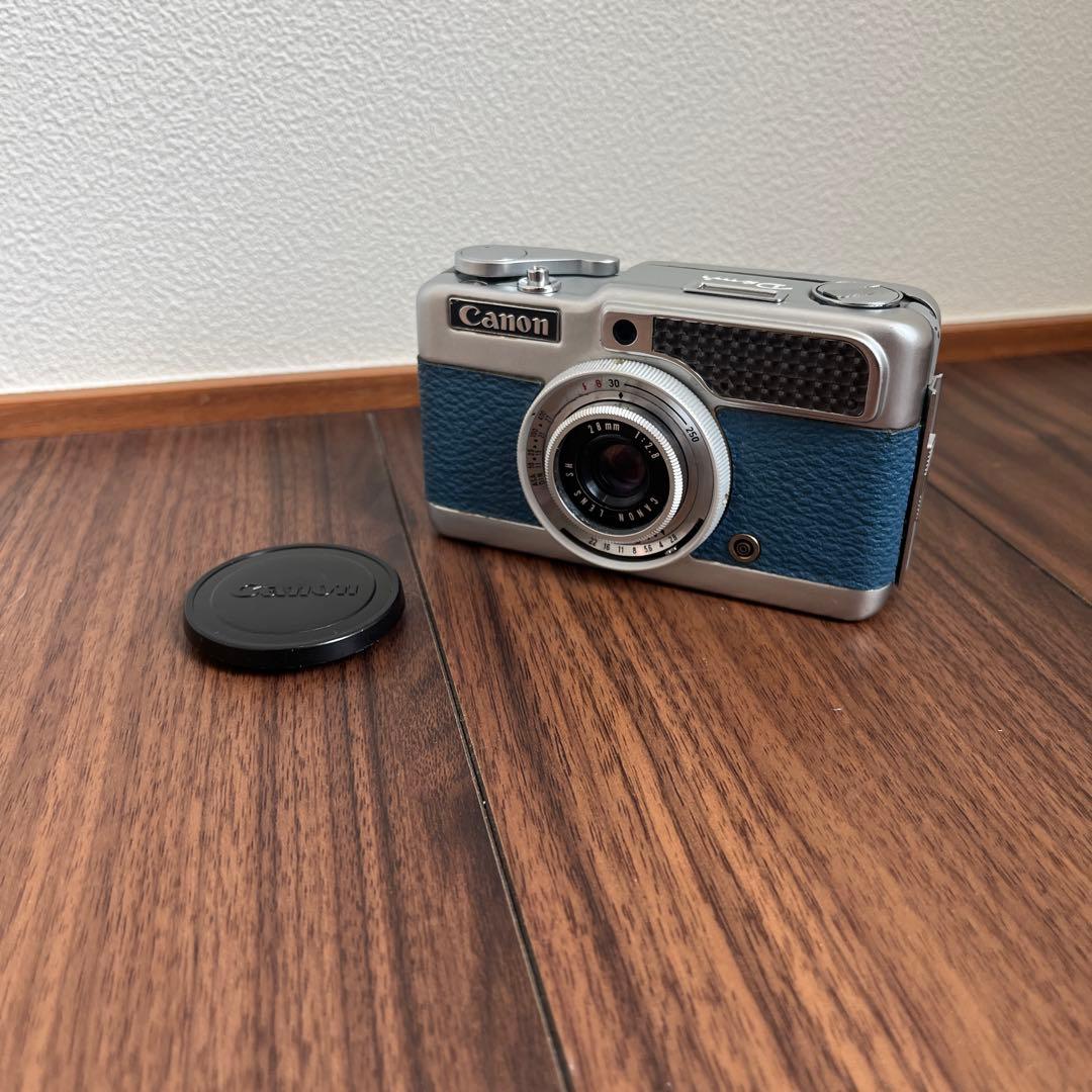 ブルー Canon Demi 露出計OK